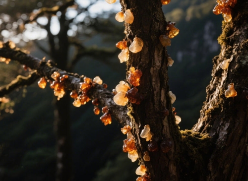 【神農(nóng)架核心產(chǎn)區(qū)】老樹(shù)桃膠：膠質(zhì)濃到拉絲！